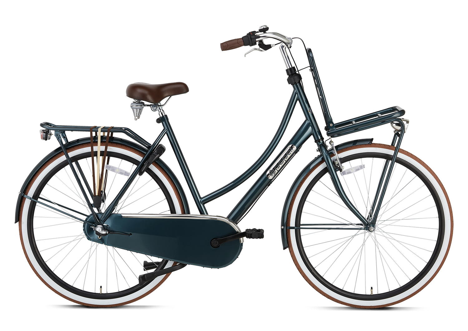 Popal Dutch Basic+ 26 inch - Green | Fietsenhal Niks Middenmeer - de goedkoopste fietsenwinkel