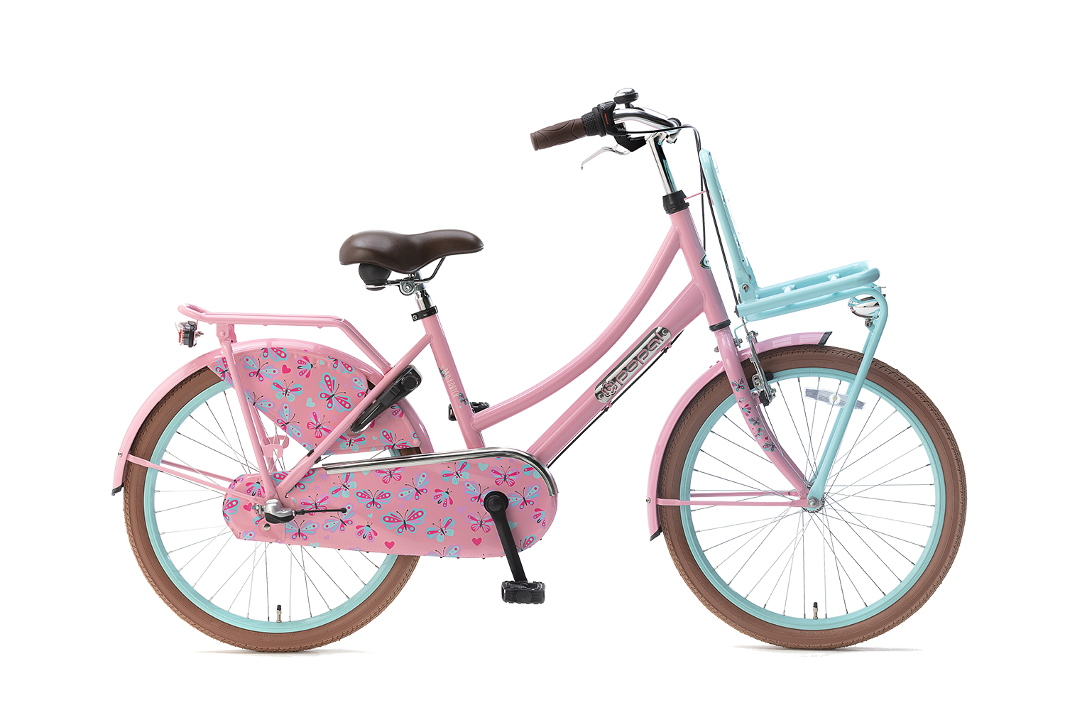 Geroosterd capaciteit eeuwig Popal Daily Dutch Basic+ 22 inch - Mint-Roze | Fietsenhal J. Niks  Middenmeer - de goedkoopste fietsenwinkel